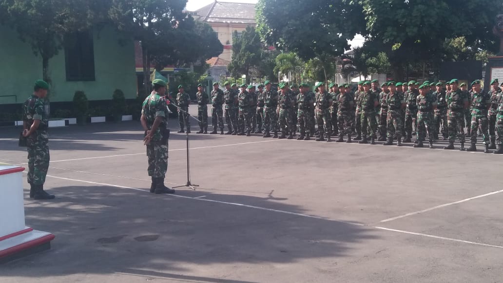 KOREM 073/MKT APEL SIAGA PENGAMANAN PELANTIKAN PRESIDEN DAN WAKIL PRESIDEN RI